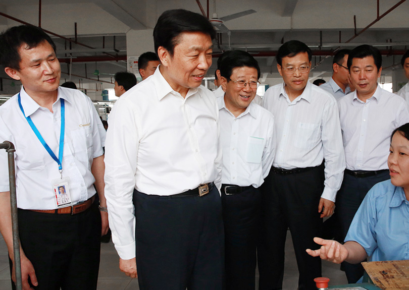 李源潮在qyh球友会官网-相信品牌力量调研纪实 李源潮在qyh球友会官网-相信品牌力量调研纪实